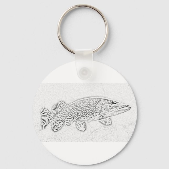 Nordpike Schlüsselanhänger (Vorderseite)