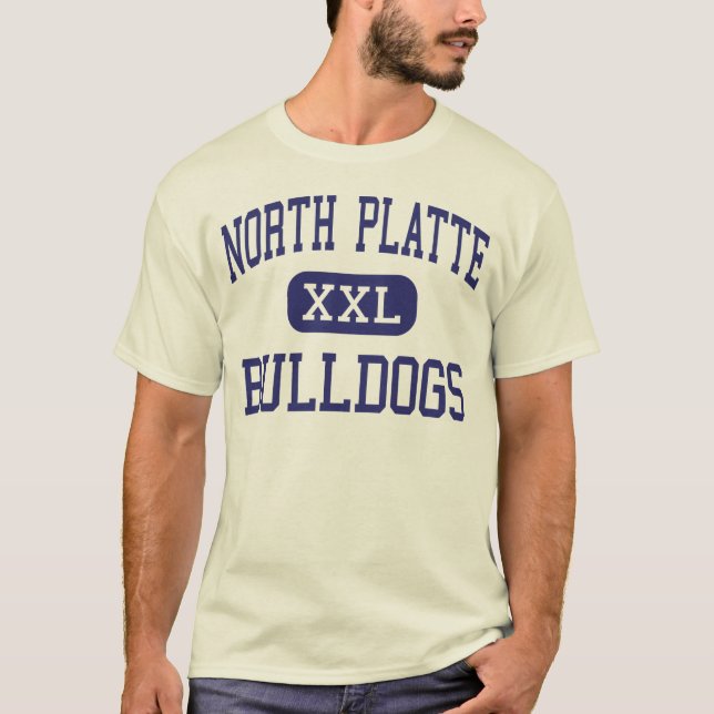 Nordplatte - Bulldoggen - hoch - Nordplatte T-Shirt (Vorderseite)