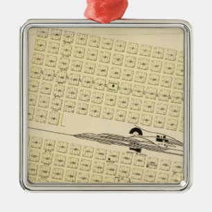 Nordplatte, Nebraska Ornament Aus Metall