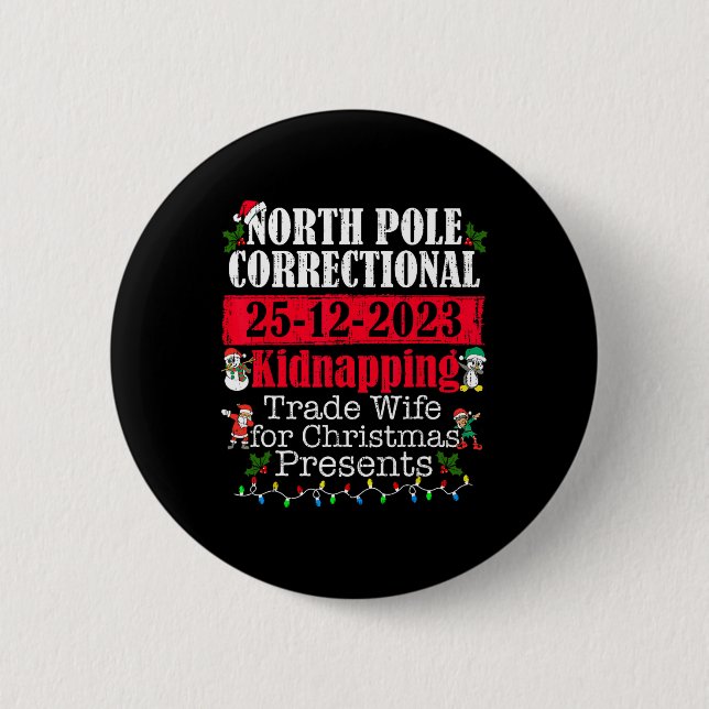 Nordpol: Abschließende Ehefrau Button (Vorderseite)