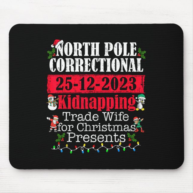 Nordpol: Abschließende Ehefrau Mousepad (Vorne)