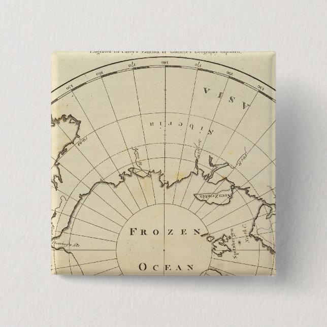 Nordpol Button (Vorderseite)