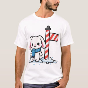 Nordpol-Hasen-Weihnachts-T-Shirt T-Shirt