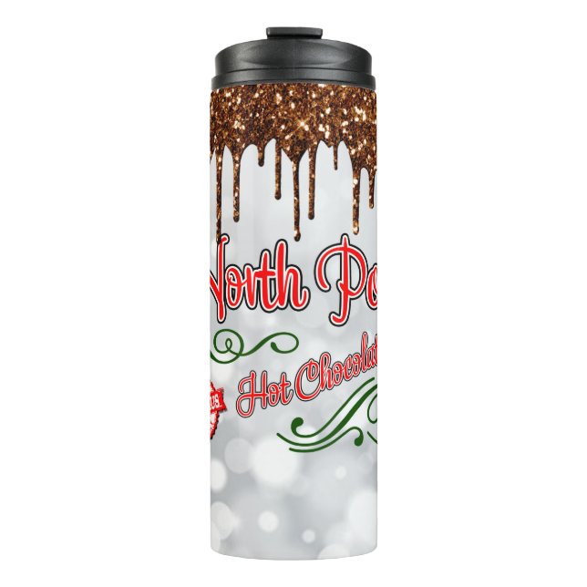 Nordpol Heiße Schokolade Thermosbecher (Vorderseite)