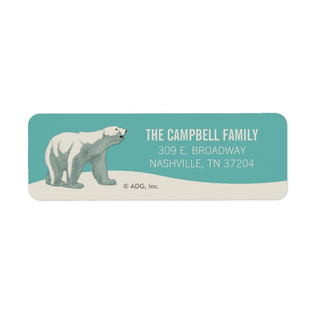 Nordpol Holiday Polar Bear (Vorne)