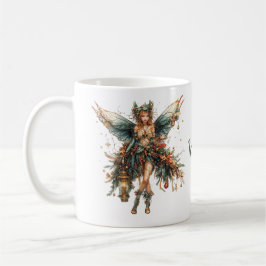 Nordpol Hustler. Fantasy Fairy mit Lattern Kaffeetasse