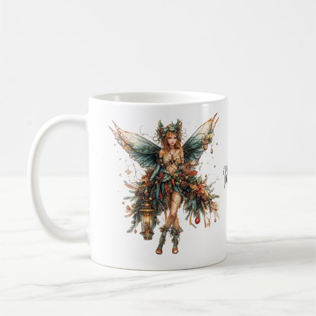 Nordpol Hustler. Fantasy Fairy mit Lattern Kaffeetasse (Links)