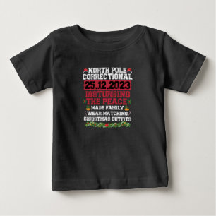 Nordpol Korrektionsanstalt Stört Frieden Familie  Baby T-shirt