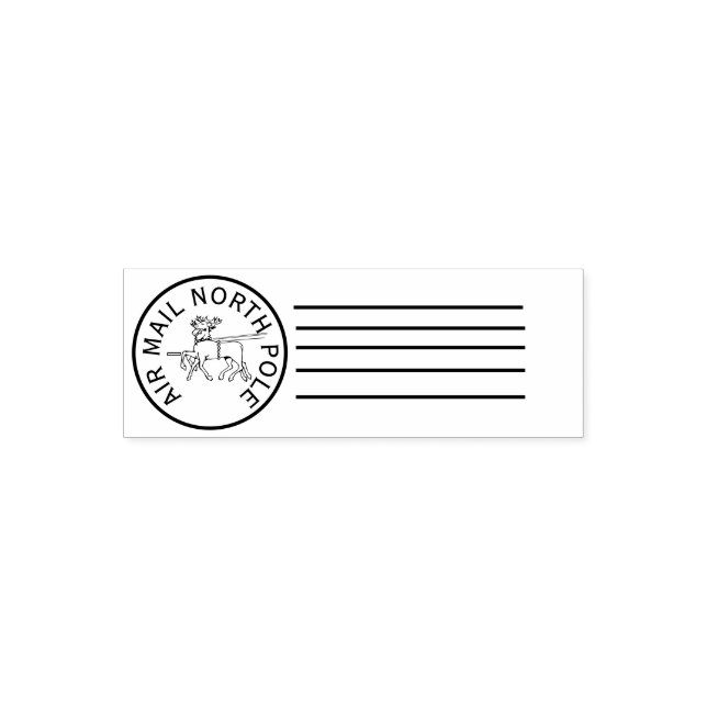 Nordpol Postmark Permastempel (Design)