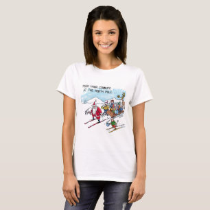 Nordpol Rush Hour Women White T - Shirt