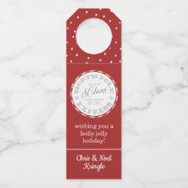 Nordpol | Santa Siegel | Funny Flaschenanhänger