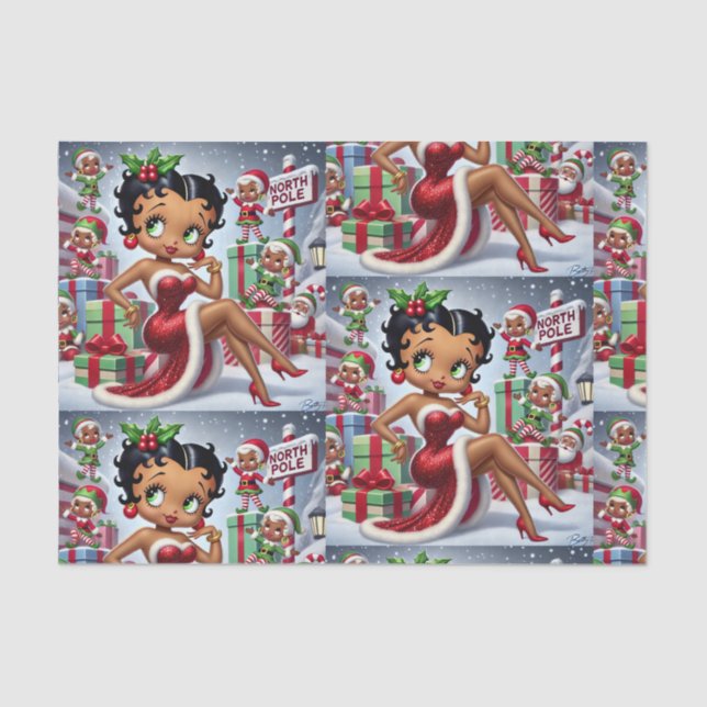 Nordpol Seidenpapier (Vorderseite)