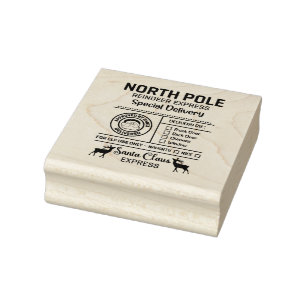Nordpol-Sonderzustellung Gummistempel