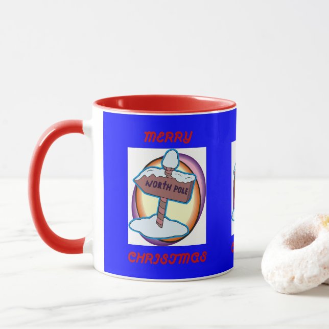 Nordpol Tasse (Mit Donut)