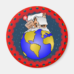 Nordpol Weihnachten Magnet