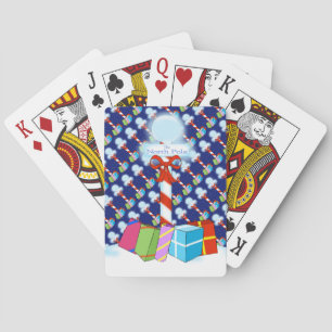 Nordpol-Weihnachts-Spielkarten Spielkarten
