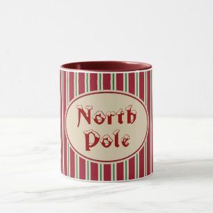 Nordpol-Weihnachtstasse Tasse