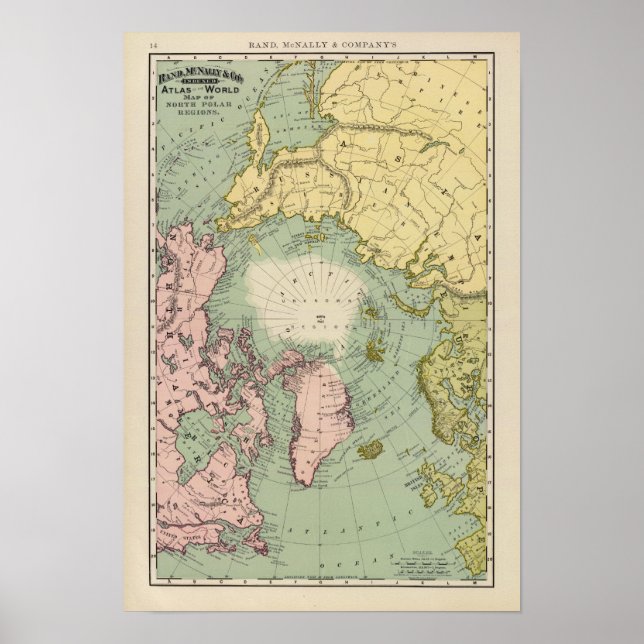 Nordpolarregionen Poster (Vorne)