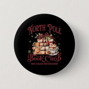 Nordpolnischer Buchclub - Kakao Rentier Button