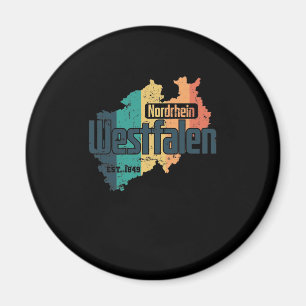 Nordrhein Westfalen Bundesland Deutschland Magnet
