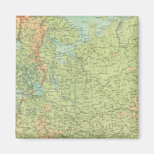 Nordrussland und Finnland Magnet