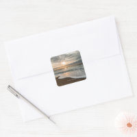 Nordsee, Dänemark, malerischer Sonnenuntergang,