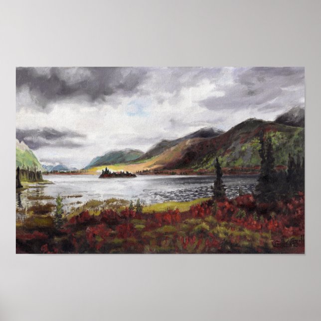 Nordsee im Herbst: 17x11 Print Poster (Vorne)