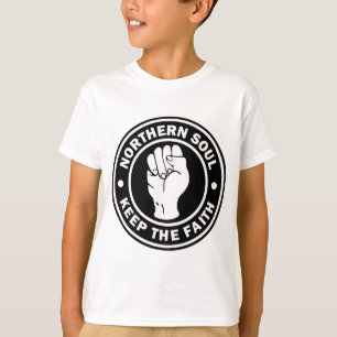 NordSoul Logoschwarzes T-Shirt