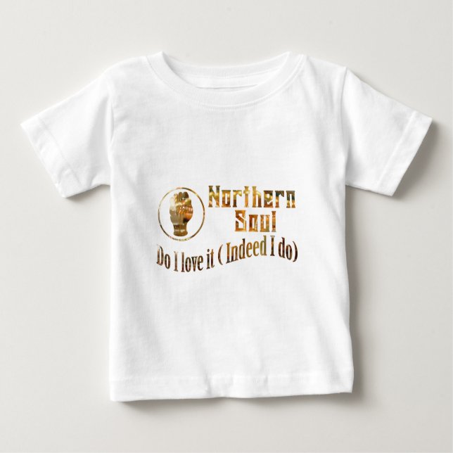 NordSoul. Tun i-Liebe es - Gold Baby T-shirt (Vorderseite)