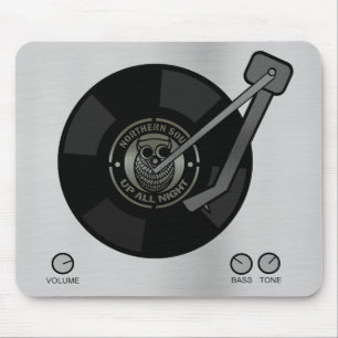 NordSoulvinyl auf Turntable Mousepad