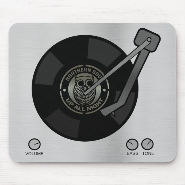 NordSoulvinyl auf Turntable Mousepad (Vorne)