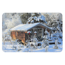 NORDSTAATLICHE Hütte Magnet