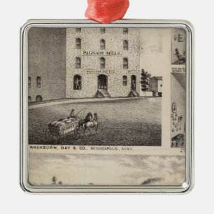 Nordstern-Eisen-Arbeiten, Washburn, Minnesota Ornament Aus Metall