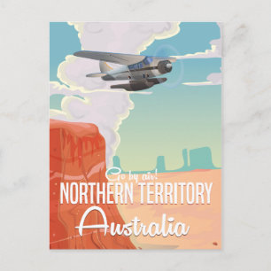 Nordterritorium Australien Reise Cartoon Postkarte