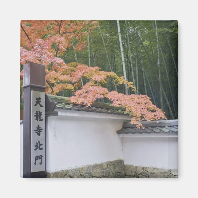 Nordtor des Tenryuji-Tempels Magnet (Vorne)