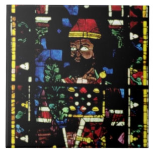 Nordtransept Fenster; Rose stellt den alten Testa Fliese