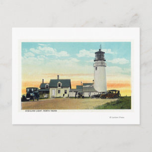 Nordtruro Highland Lighthouse View Postkarte