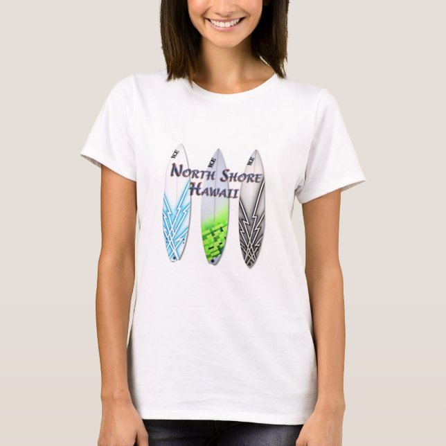 Nordufer-Hawaii-Waren T-Shirt (Vorderseite)
