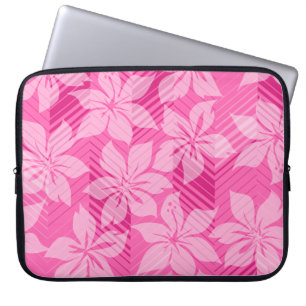 Nordufer-hawaiischer Hibiskus-NeoprenWetsuit Laptopschutzhülle
