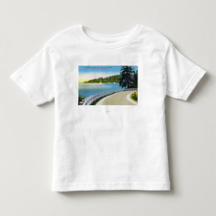Nordufer-Marine-Antriebs-Ansicht des Punktes Kleinkind T-shirt