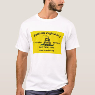 Nordvirginia 912 - Gadsden-Flagge T-Shirt
