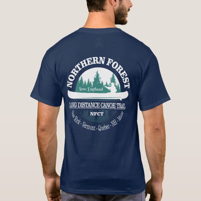 Nordwald CT (Kanu) T-Shirt (Rückseite)