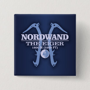 Nordwand "The Eiger" Button