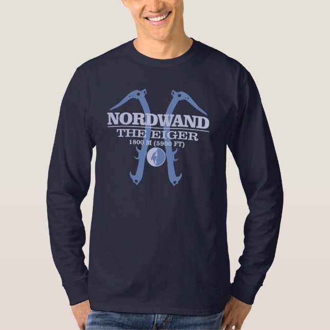 Nordwand "The Eiger" T-Shirt (Vorderseite)
