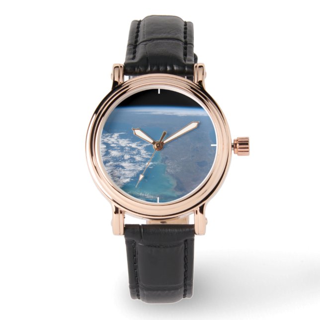 Nordwärts der Halbinsel Florida. Armbanduhr (Vorderseite)