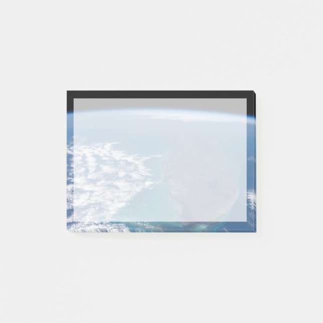 Nordwärts der Halbinsel Florida. Post-it Klebezettel (Vorderseite)