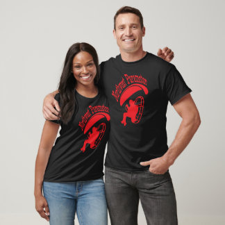 Nordwest Paramotor Solides rotes T-Shirt