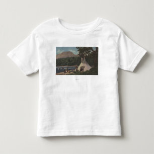 Nordwestamerikanischer Ureinwohner - das Land des Kleinkind T-shirt