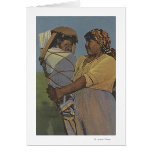 Nordwestamerikanischer Ureinwohner - indische Frau