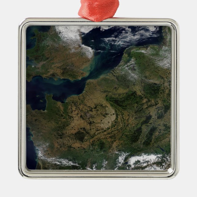 Nordwesteuropa Silbernes Ornament (Vorne)